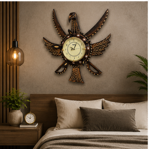 Warrior Eagle Handcrafted wooden Watch
