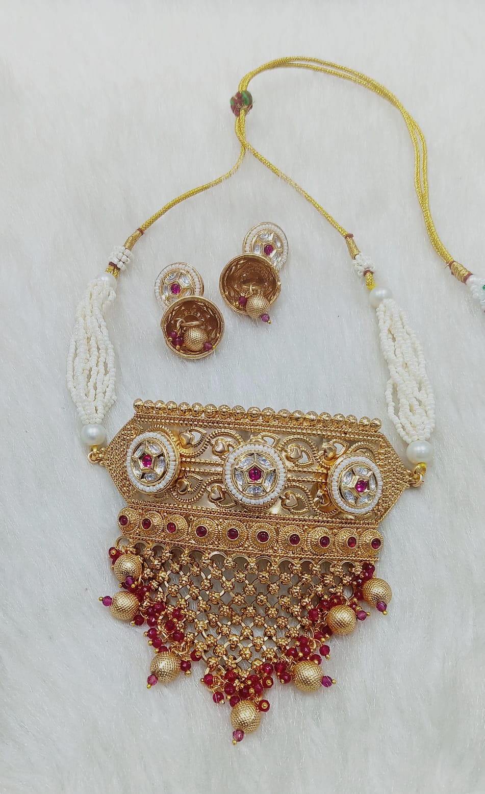 Trendy Premium Handcrafted ADORABLE Necklace Set - Celebrity Style