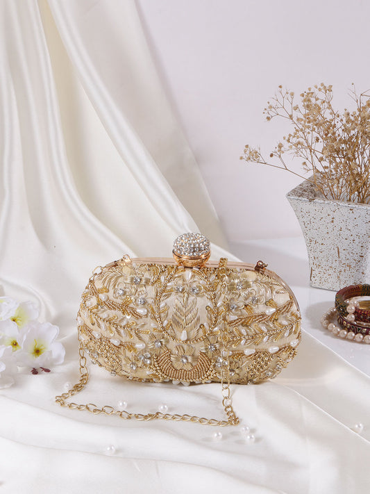 Veshakart Handmade Luxurious Embroided Clutches