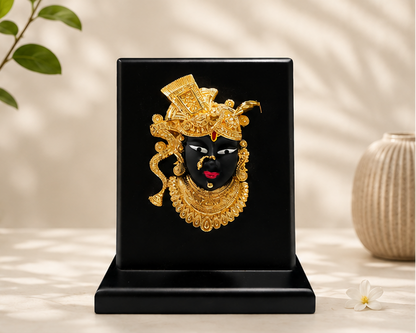 24K Gold Plated Lord Shreenathji Idol