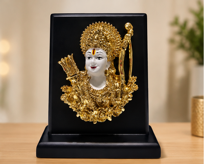 24K Gold Plated Lord Ram Idol