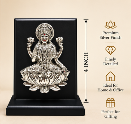 999 Silver Plated LaxmiJi Idol