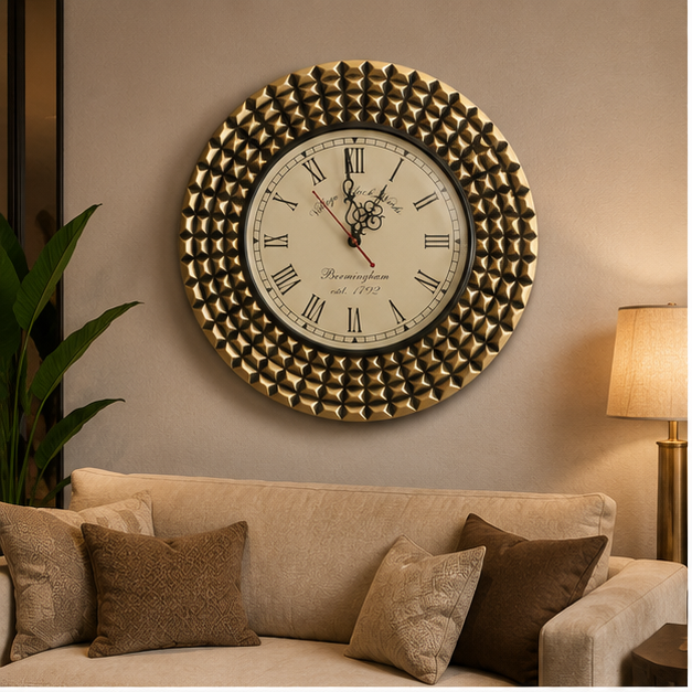 Golden Prism Handcrafted wooden Watch