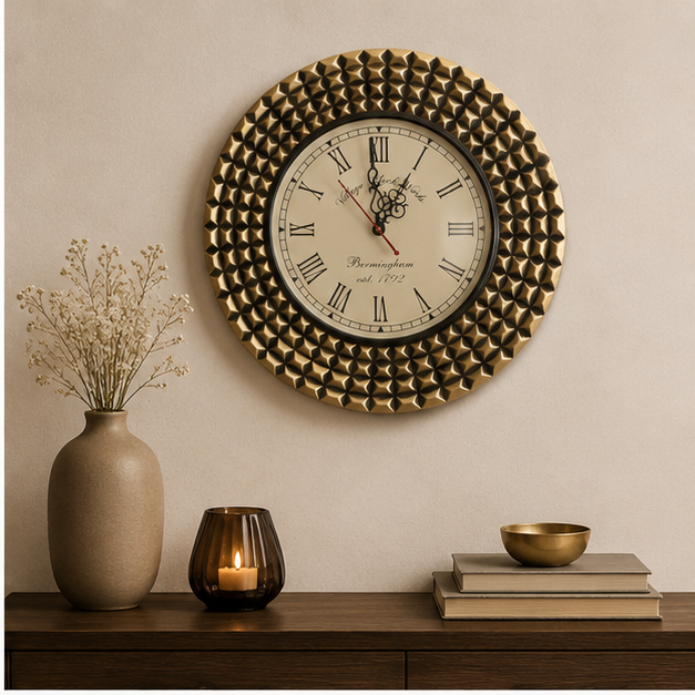 Golden Prism Handcrafted wooden Watch