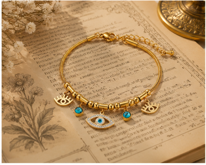 Majesty Evil Eye  Bracelet