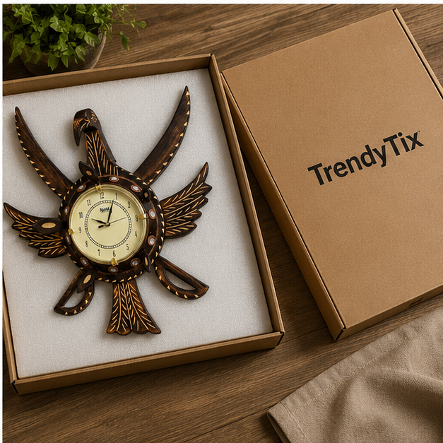 Warrior Eagle Handcrafted wooden Watch