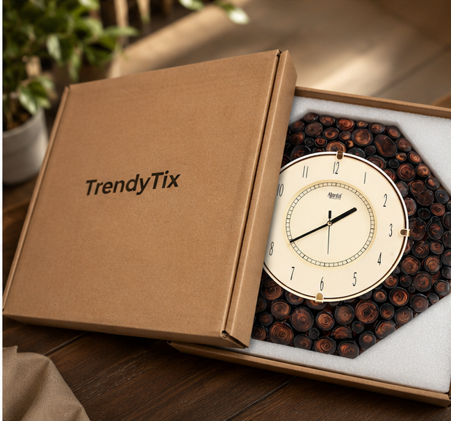 Hexa Timber Handcrafted wooden Watch