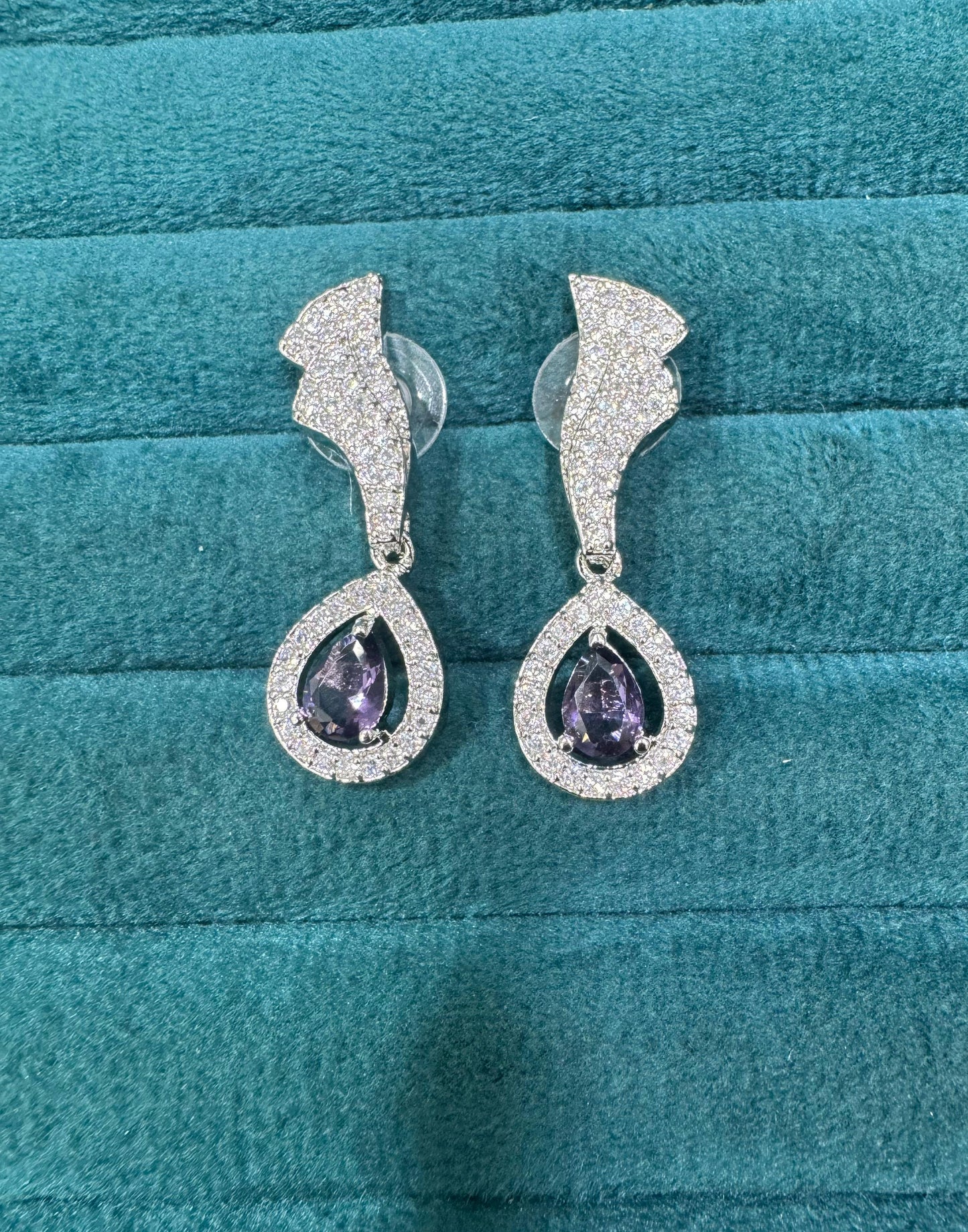 Premium American Diamond Handcrafted Earrings