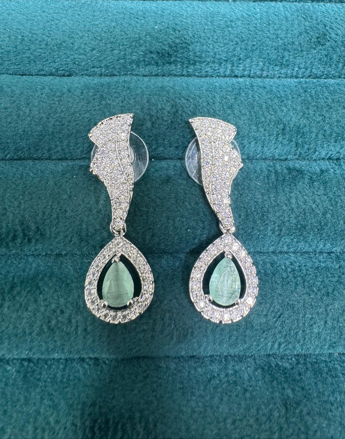 Premium American Diamond Handcrafted Earrings