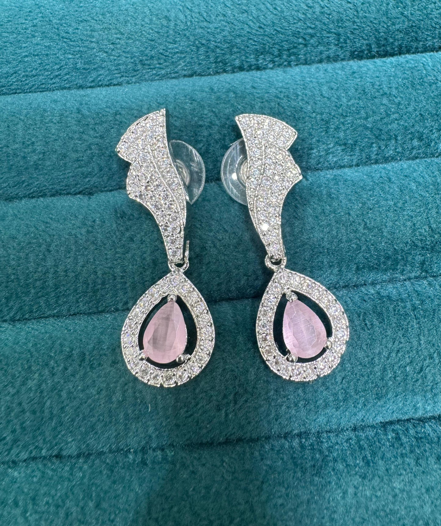 Premium American Diamond Handcrafted Earrings