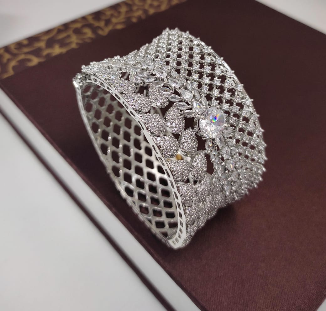 Premium quality Handcrafted American Diamond Bracelet