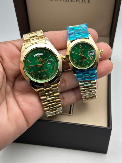 Branded Premium Quality Couple Watch