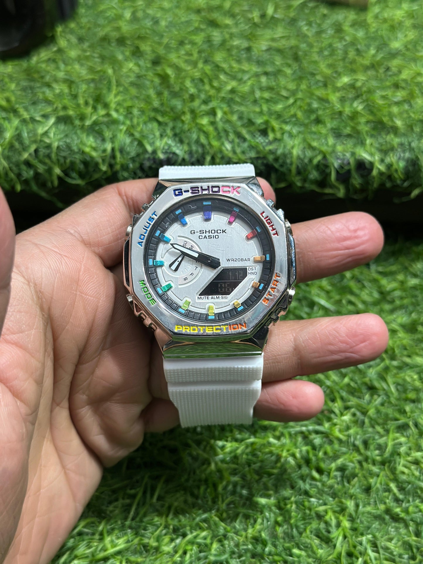 Luxurious Premium Sport Rainbow Dial  Watch for UNISEX