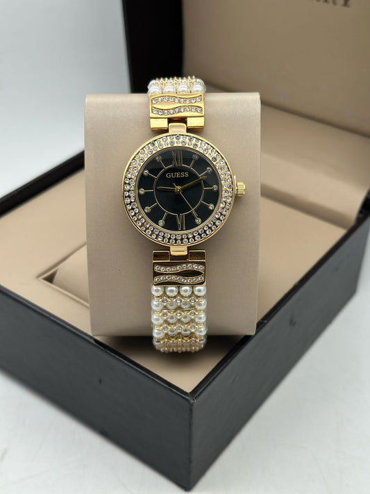 Luxurious Designer Elegant Women Pearl Watch-𝐌𝐄𝐆𝐀 𝐒𝐀𝐋𝐄 (𝐋𝐈𝐌𝐈𝐓𝐄𝐃 𝐎𝐅𝐅𝐄𝐑)