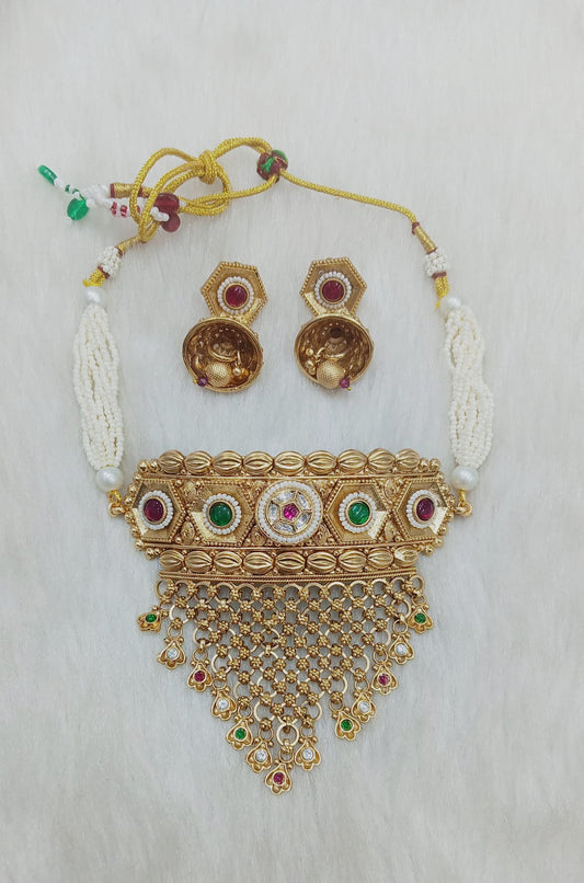 Trendy Premium Handcrafted ADORABLE Necklace Set - Celebrity Style