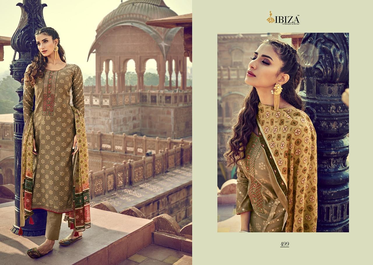 Ibiza Patola Salwar Suit With Dupatta