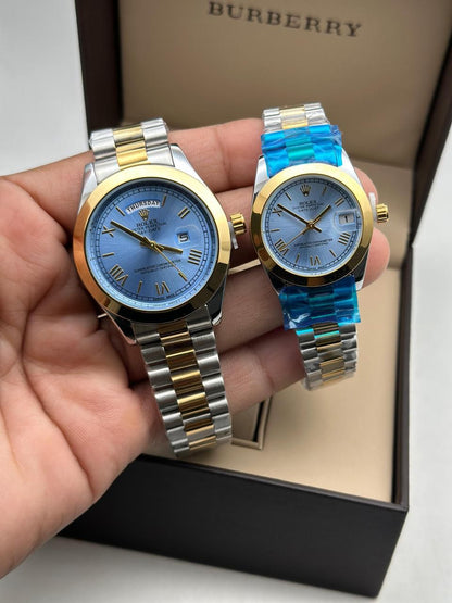 Branded Premium Quality Couple Watch