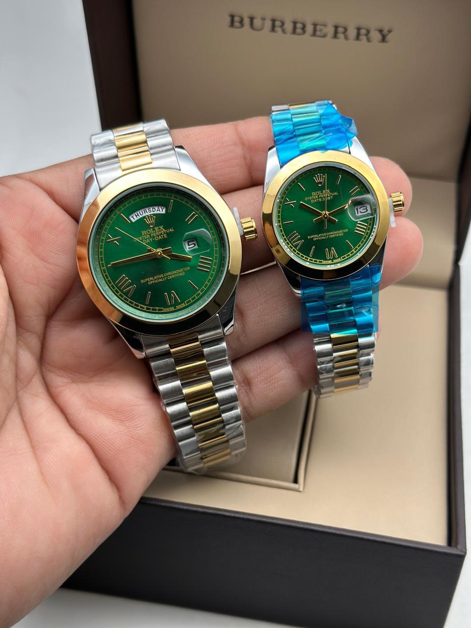 Branded Premium Quality Couple Watch