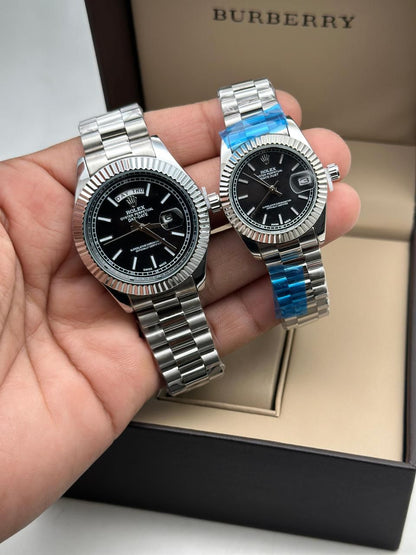 Branded Premium Quality Couple Watch