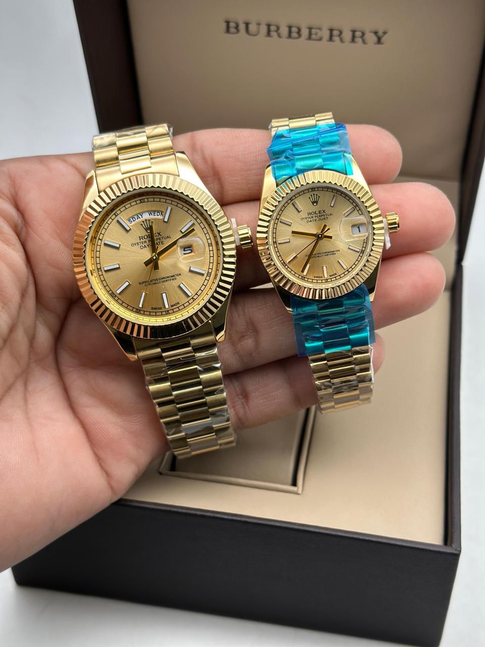 Branded Premium Quality Couple Watch