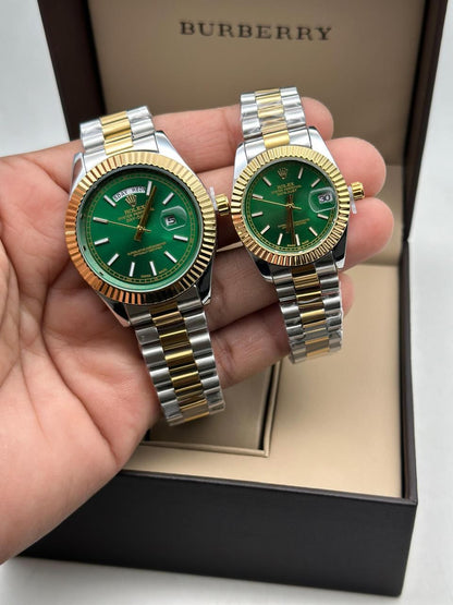 Branded Premium Quality Couple Watch