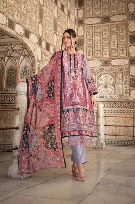 Zulfat Designer Studio Gulrez Cotton Suits Sets