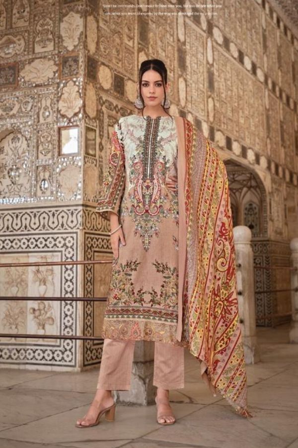 Zulfat Designer Studio Gulrez Cotton Suits Sets