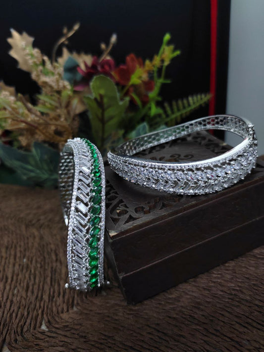 Premium delicate handcrafted anti tarnish American Diamond bracelet